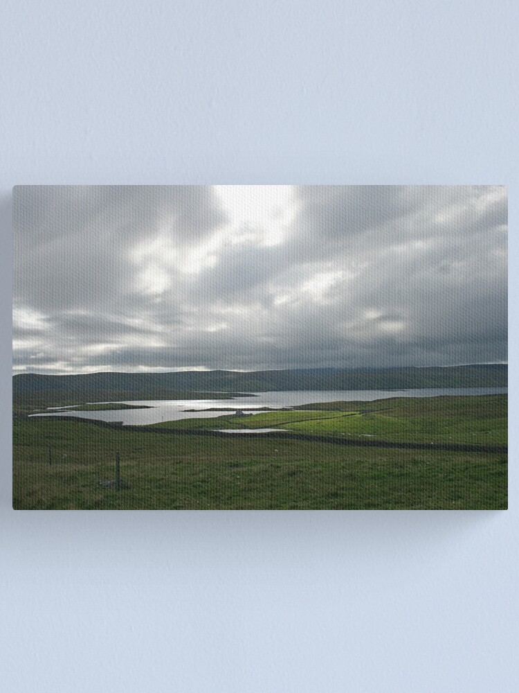 Alternate view of Light on the Land, Shetland Canvas Print