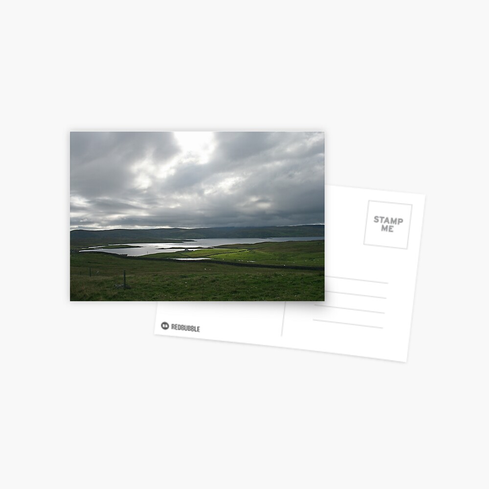 Light on the Land, Shetland Postcard