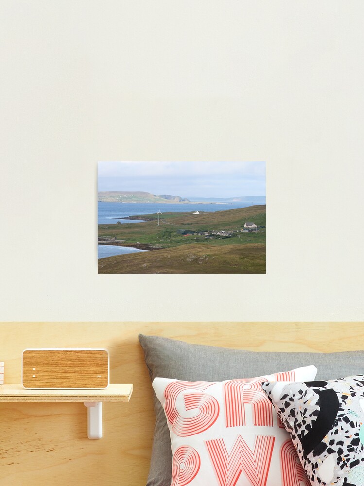 Thumbnail 2 of 3, Photographic Print, Lunna Ness and Yell designed and sold by orcadia.
