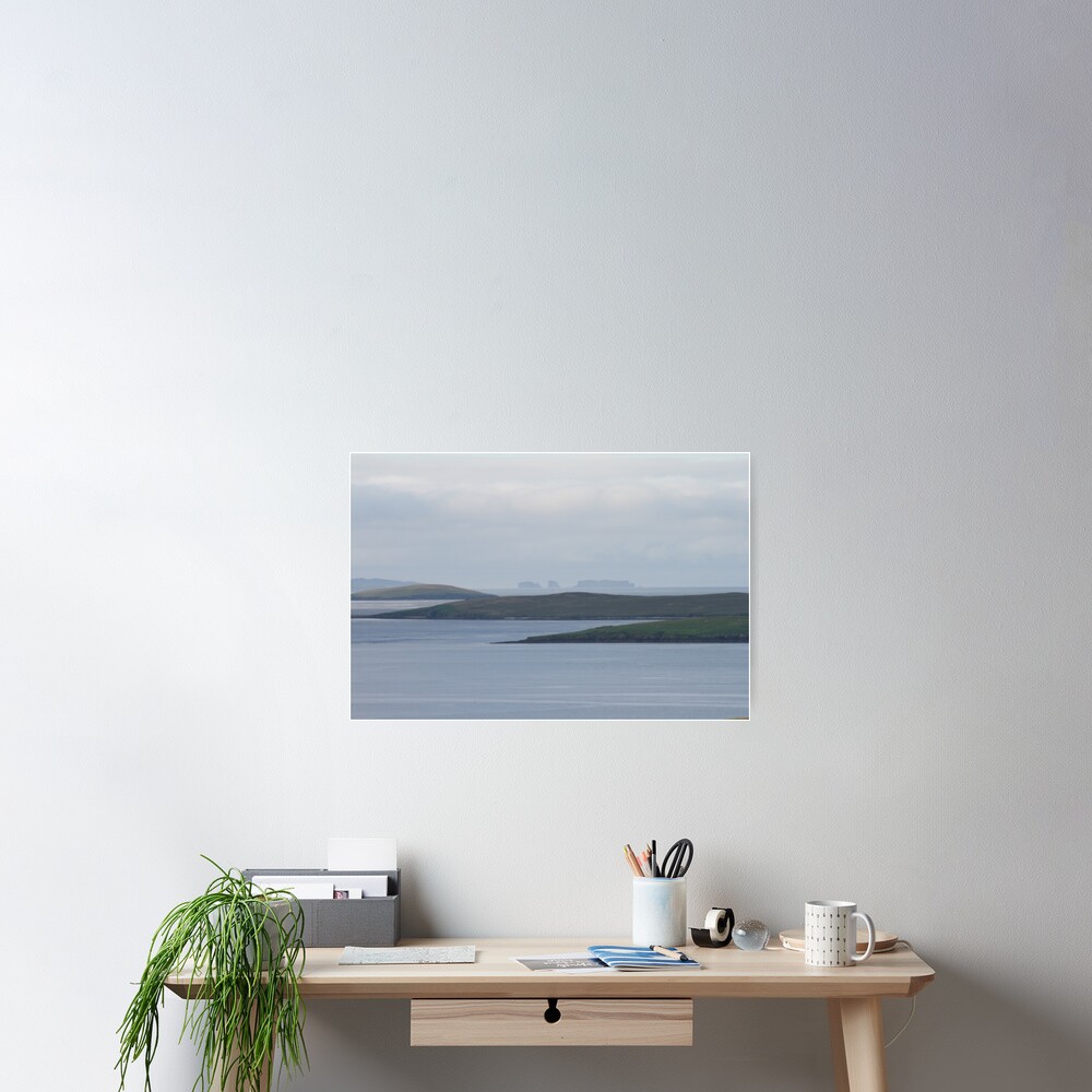 Looking out from Lunna Poster