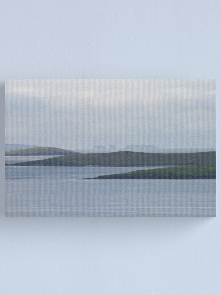 Alternate view of Looking out from Lunna Canvas Print