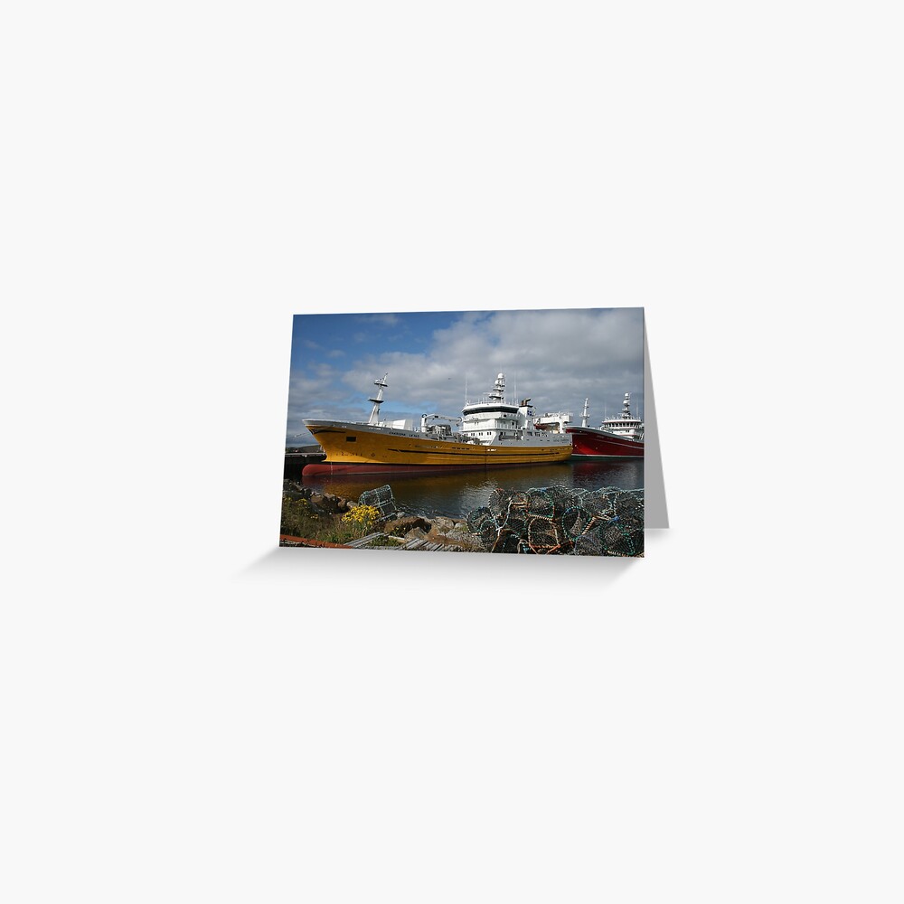 Pelagic fleet Greeting Card