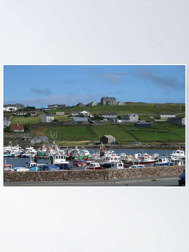 Alternate view of Symbister, Whalsay Poster