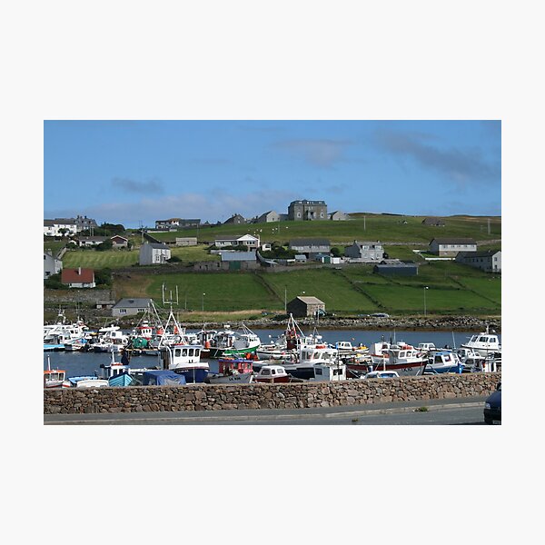 Symbister, Whalsay Photographic Print
