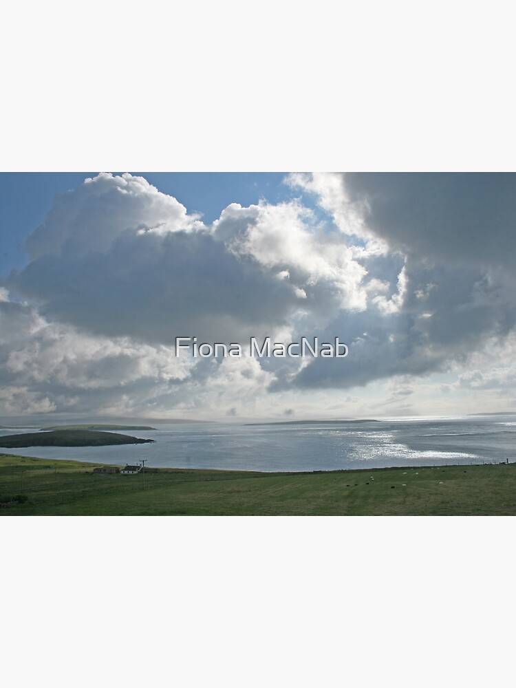 Clouds over Yell Sound by orcadia