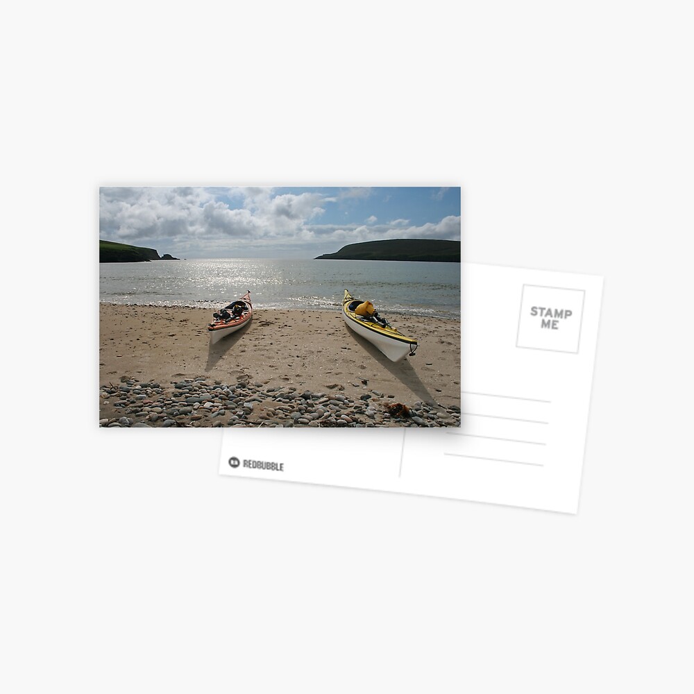 Perfect paddling Postcard