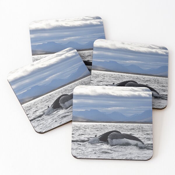 Item preview, A humpback whale in Eyjafjordur, North Iceland designed and sold by elisainiceland.