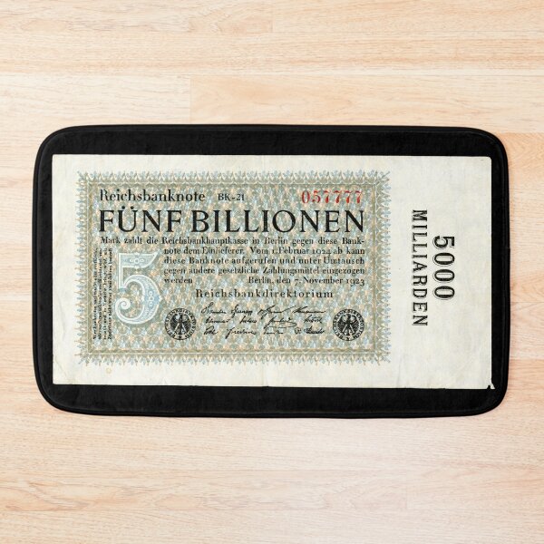 Item preview, Weimar Germany 5 Billion Marks Money Banknote 1923 designed and sold by mwcannon.