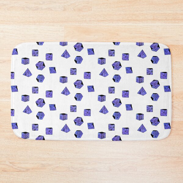 Item preview, Speckled Purple Polyhedral RPG Dice designed and sold by Somniart.