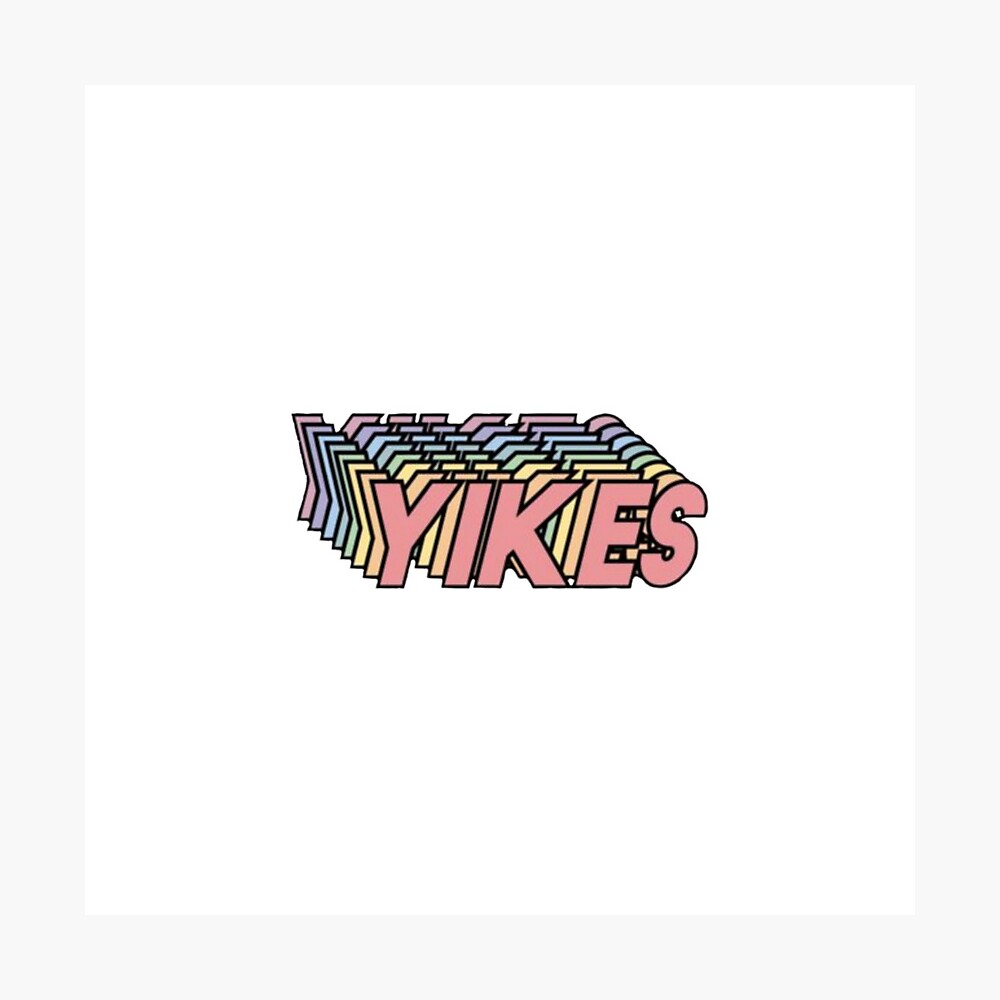 Yikes Fun Aesthetic Logo Metal Print By Franciscoie Redbubble - roblox aesthetic logo baby pink