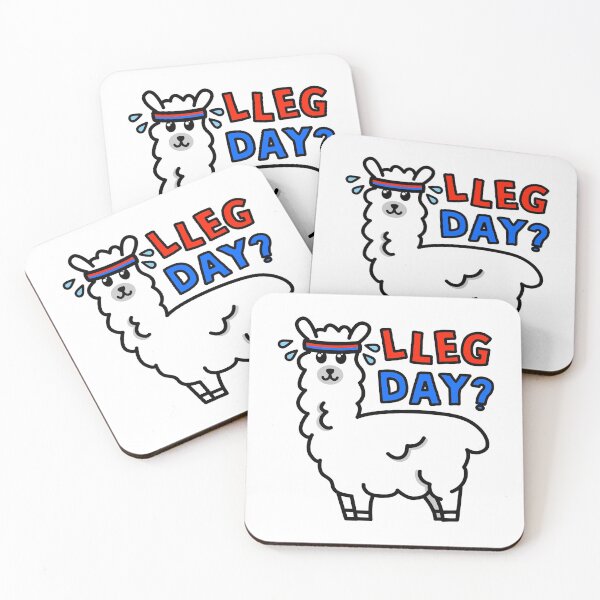 Item preview, Lleg Day Llama Fitness Girl Alpaca Leg Day designed and sold by hadicazvysavaca.