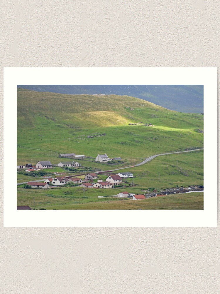 Alternate view of Light on the land Art Print