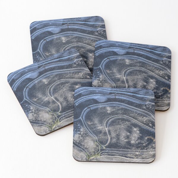 Item preview, Ice Abstract in Frozen Puddle. designed and sold by Rob-Turner.
