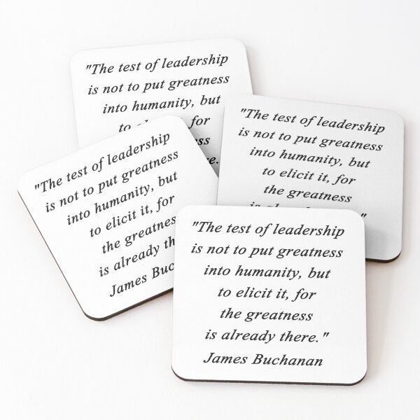 Item preview, Test of Leadership - James Buchanan designed and sold by CrankyOldDude.