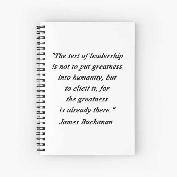 Item preview, Test of Leadership - James Buchanan designed and sold by CrankyOldDude.