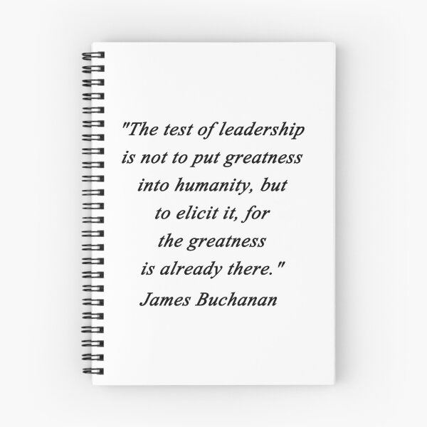 Item preview, Test of Leadership - James Buchanan designed and sold by CrankyOldDude.