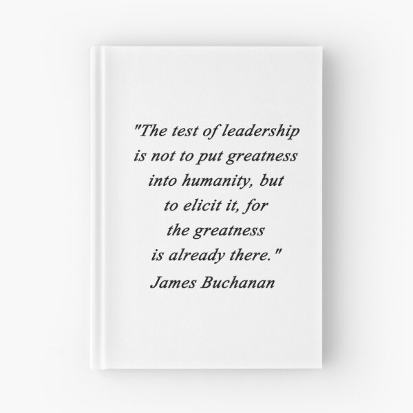 Item preview, Test of Leadership - James Buchanan designed and sold by CrankyOldDude.