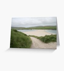 Tombolo Greeting Card
