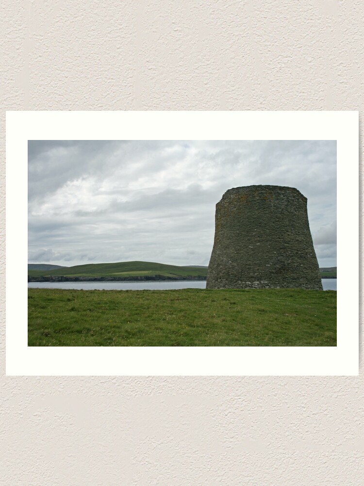 Alternate view of Mousa broch Art Print
