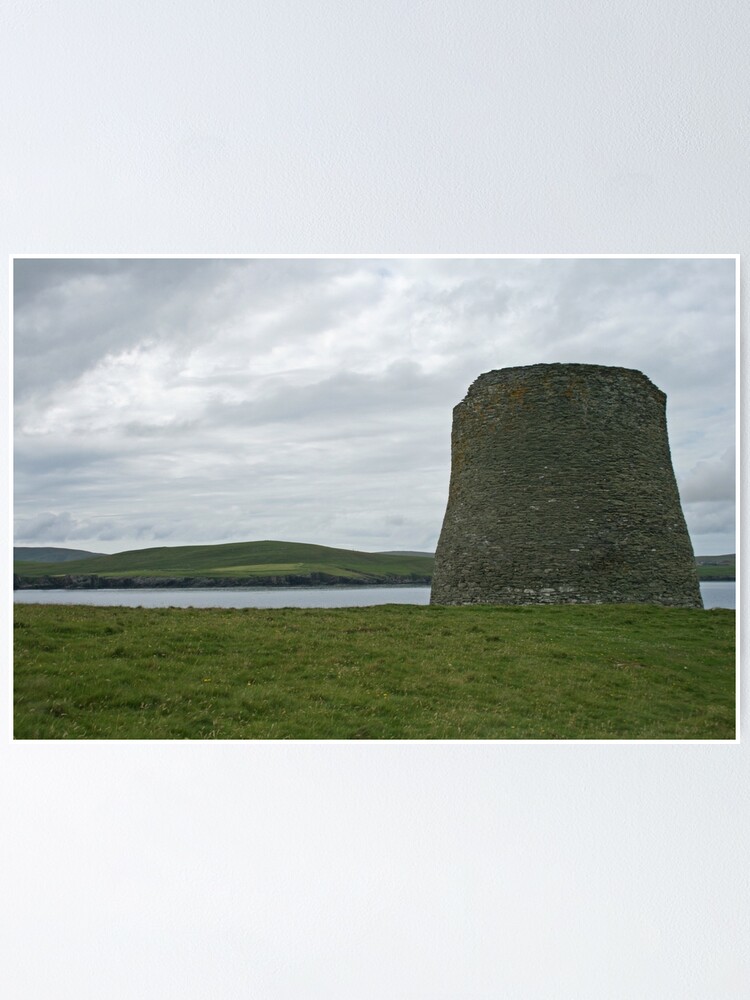 Alternate view of Mousa broch Poster
