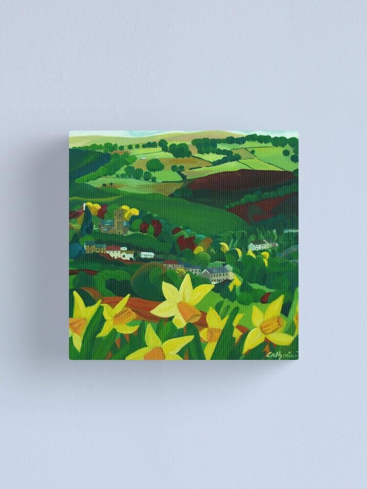 Alternate view of How green is my valley Canvas Print