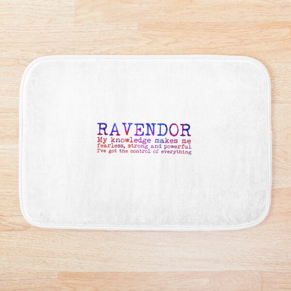 Ravendor Quote Bath Mat