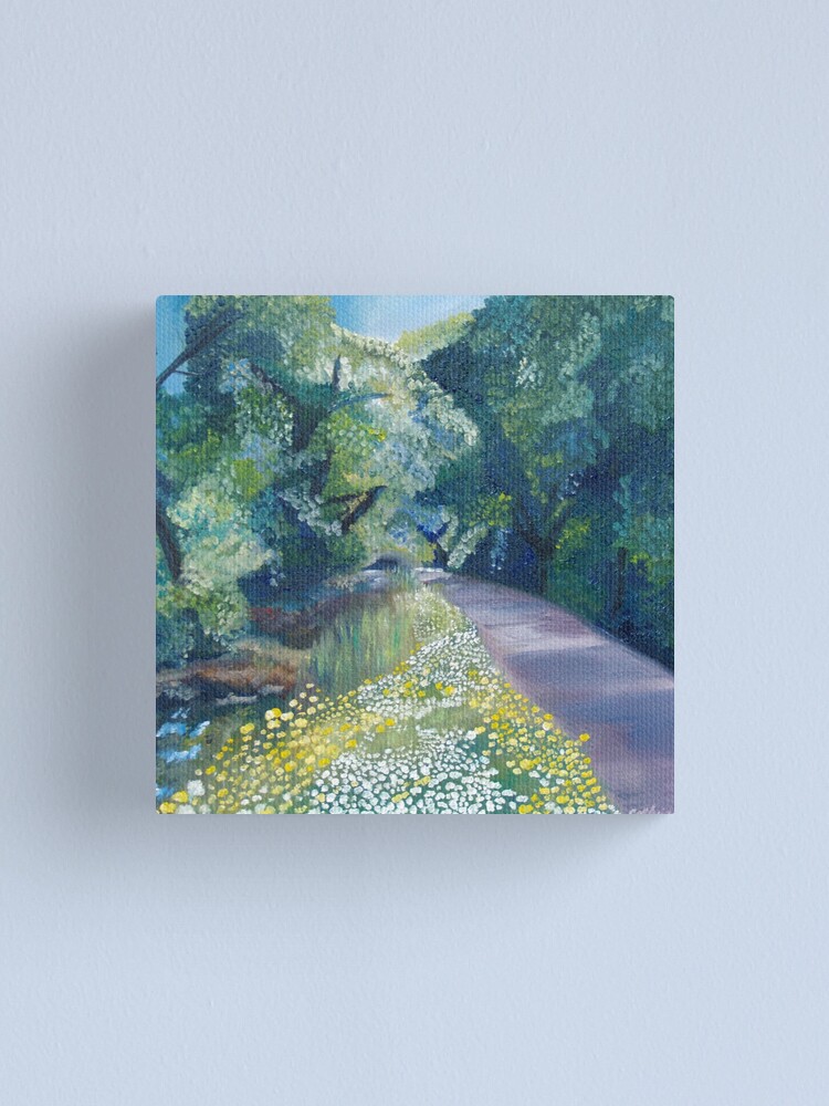 Alternate view of Step into Spring Canvas Print