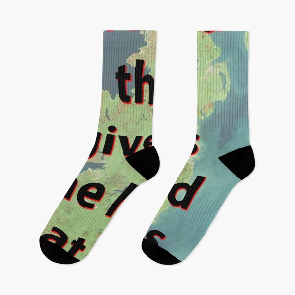 Item preview, The Hand That Gives - Gaelic Proverb designed and sold by CrankyOldDude.