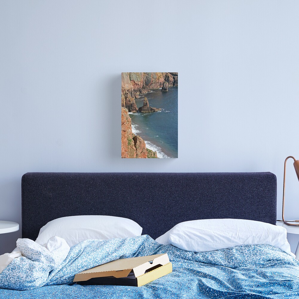 Shetland's riviera? Canvas Print