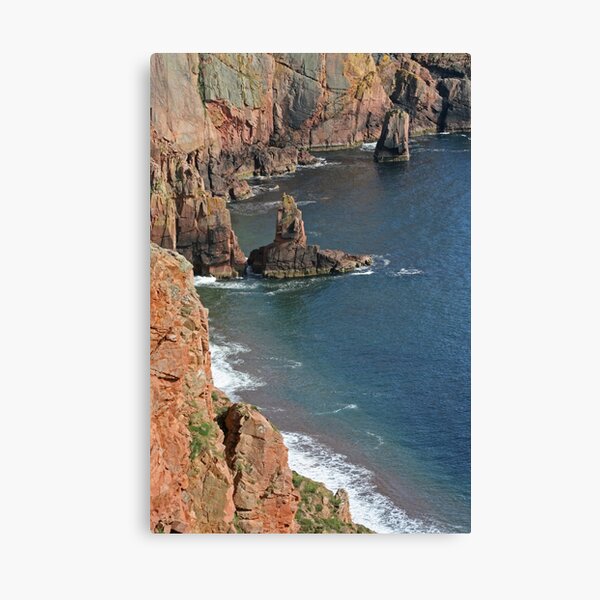 Shetland's riviera? Canvas Print