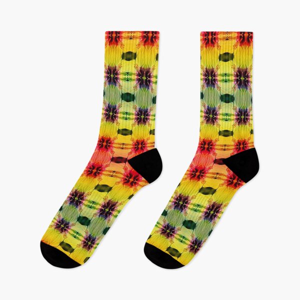 Item preview, Rainbow Flowers (MKW-VN.250) designed and sold by Katrina Morgan.