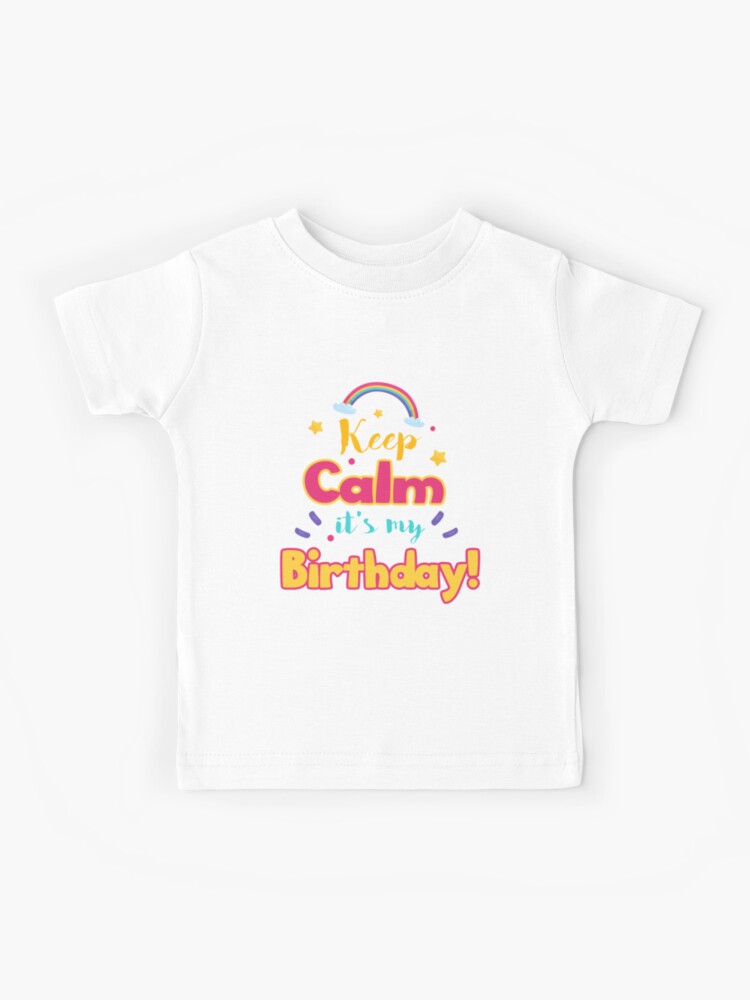 its my birthday toddler boy shirt