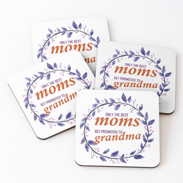 Item preview, GRANDMA SHIRT - ONLY THE BEST MOMS GET PROMOTED TO GRANDMA designed and sold by husicn87.