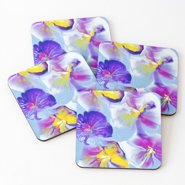 Item preview, Frosted Pansies designed and sold by AB Creative.