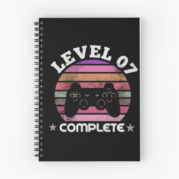 Item preview, Level 7 Complete 7th Birthday - Celebrate 7th Wedding Gift Video Gamer designed and sold by SaraDarwish.