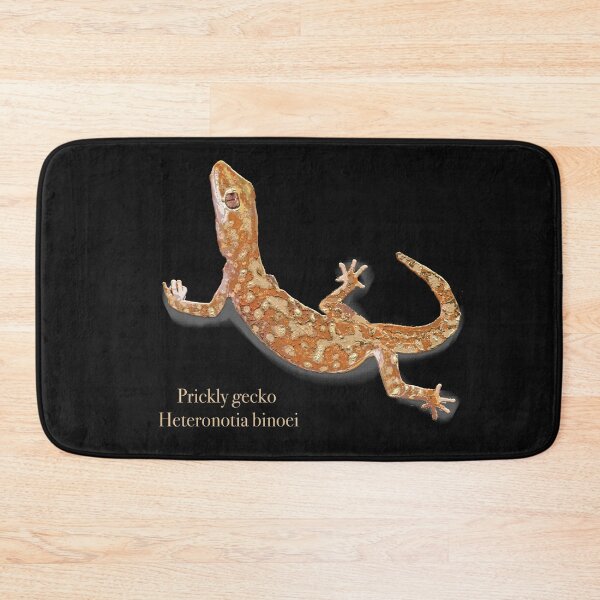 Item preview, Prickly Gecko Heteronotia binoei by Chrissy Wild on black designed and sold by ChrissyWild.