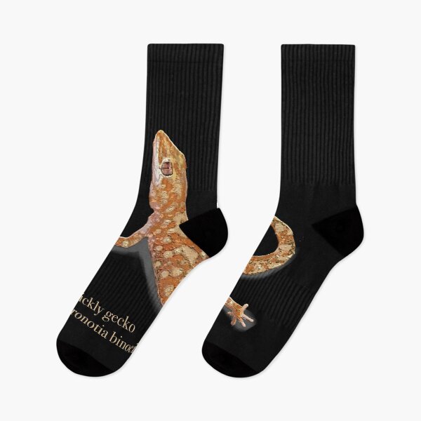 Item preview, Prickly Gecko Heteronotia binoei by Chrissy Wild on black designed and sold by ChrissyWild.