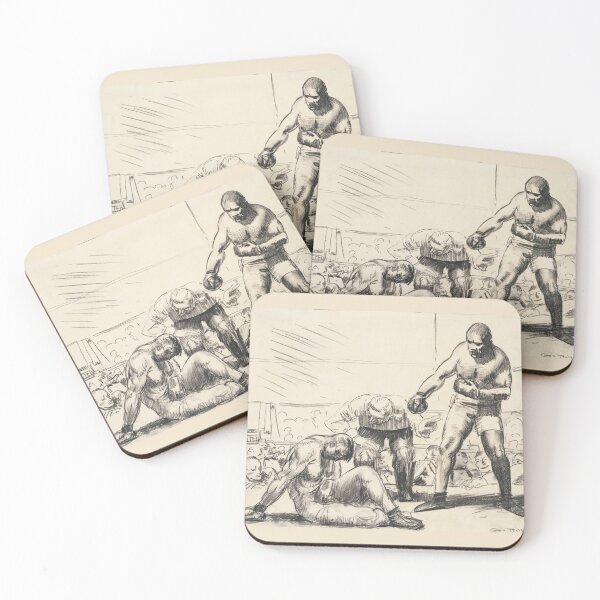 Item preview, A Knock Down - George Bellows - c1917 designed and sold by CrankyOldDude.