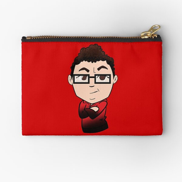 Youtube Gaming Zipper Pouches Redbubble - theme park tycoon logic robloxmemes