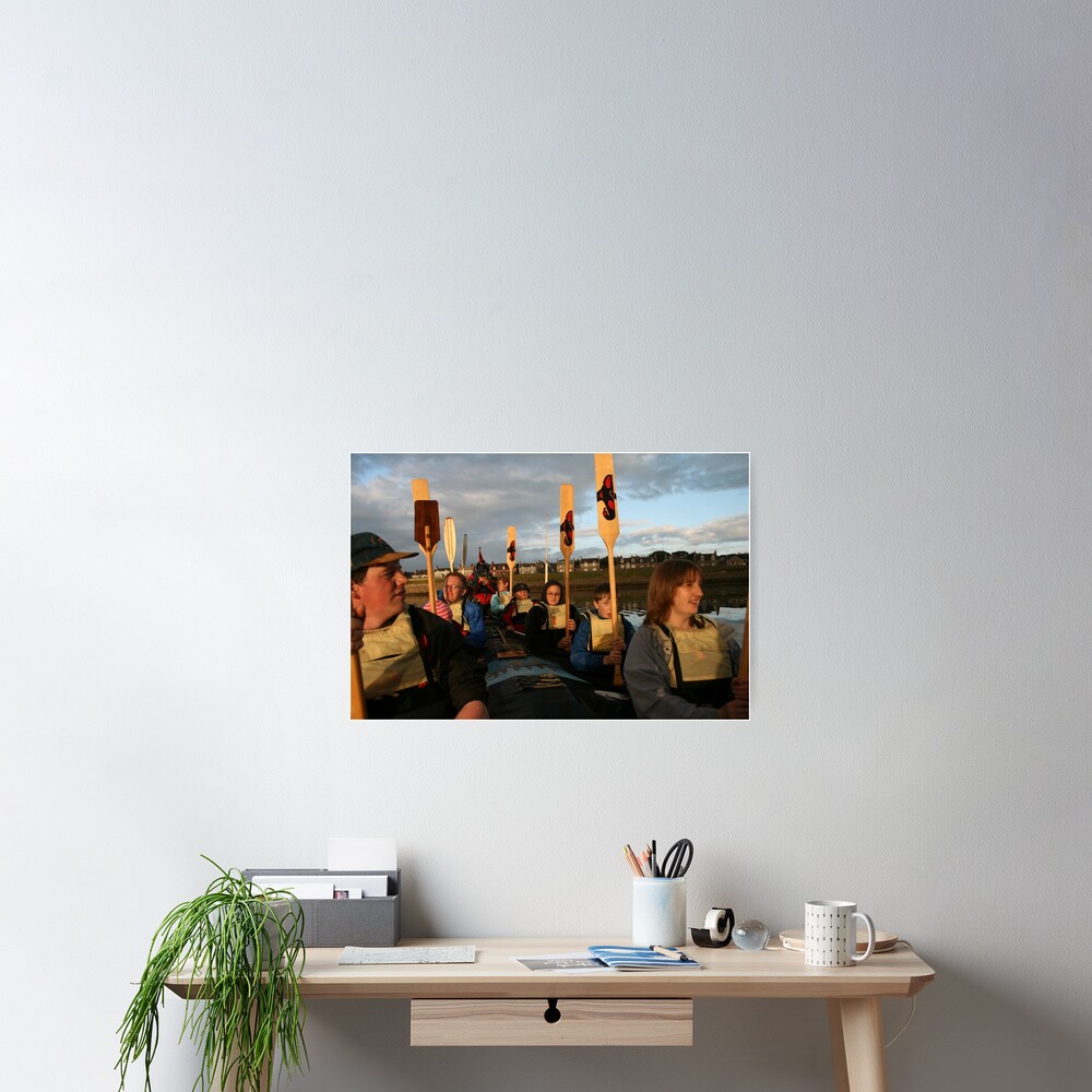 Sunset Salute Poster