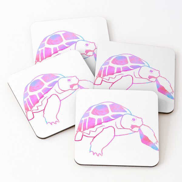 Item preview, Pink Pastel Manja the Tortoise designed and sold by TeamManja.