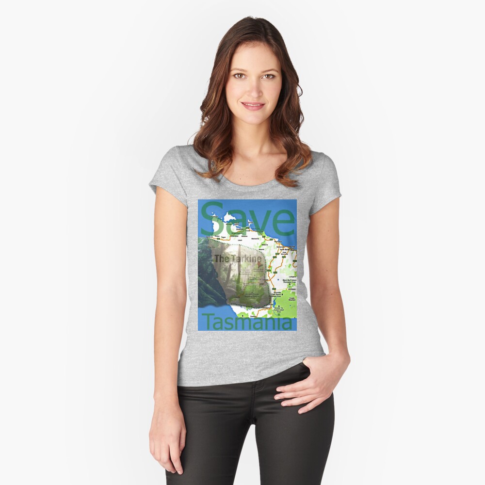 Item preview, Fitted Scoop T-Shirt designed and sold by leonitalee.
