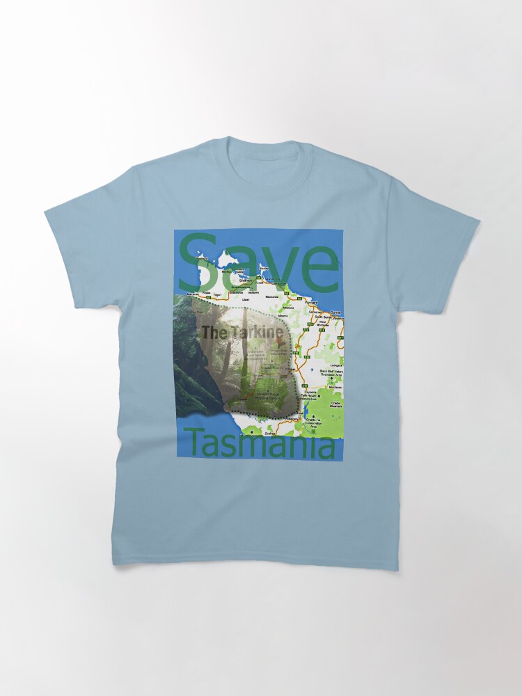 Thumbnail 2 of 7, Classic T-Shirt, Save the Tarkine designed and sold by leonitalee.