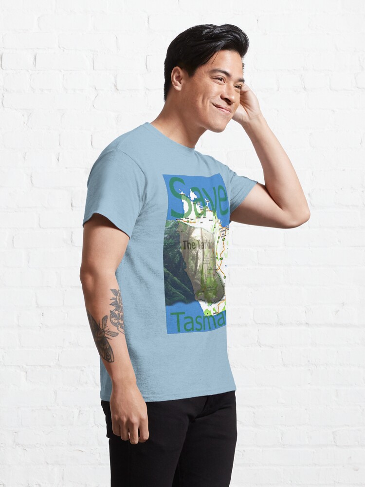 Thumbnail 5 of 7, Classic T-Shirt, Save the Tarkine designed and sold by leonitalee.