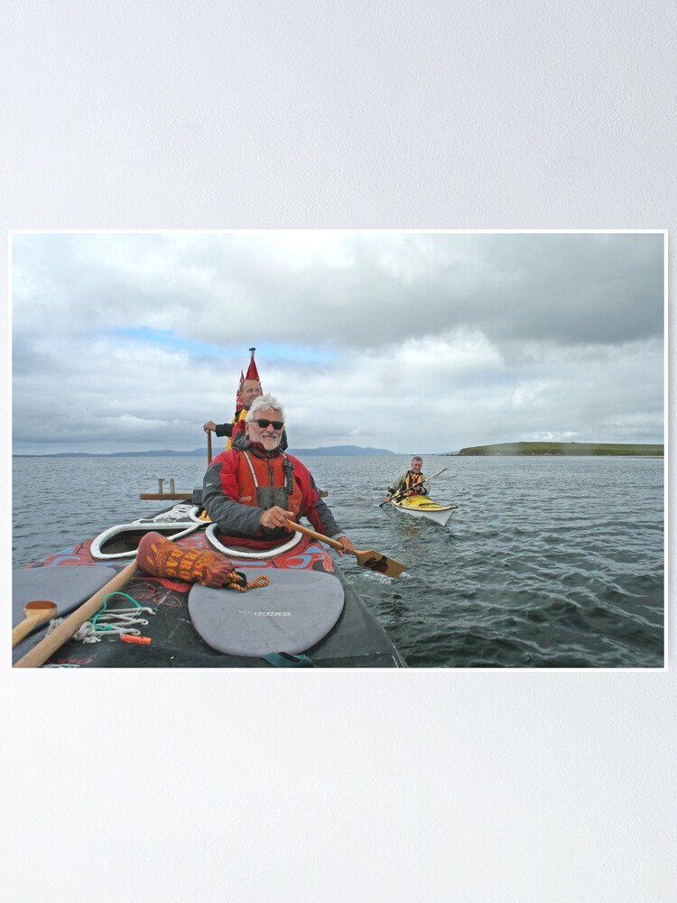 Alternate view of Kayak escort Poster