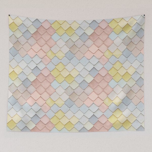 Item preview, Rainbow Tiles - Pastel Aesthetic ♥  designed and sold by FabsDesign.