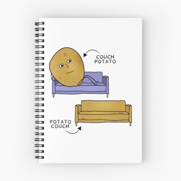 Item preview, Couch Potato vs Potato Couch designed and sold by slackeyy.