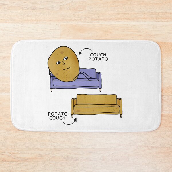 Item preview, Couch Potato vs Potato Couch designed and sold by slackeyy.