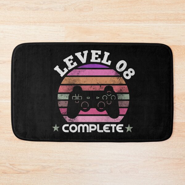 Item preview, Level 8 Complete 8th Birthday - Celebrate 8th Wedding Gift Video Gamer designed and sold by SaraDarwish.