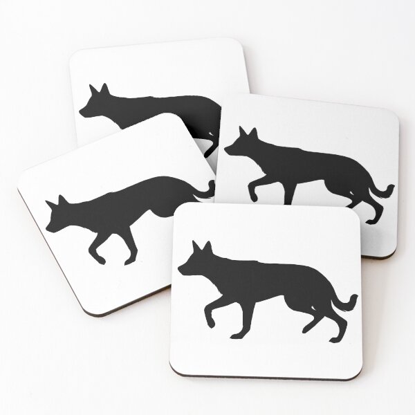 Item preview, Australian Kelpie - Herding - Silhouette designed and sold by Cynthiaetal.